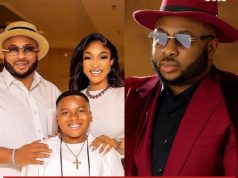 Churchill praises Tonto Dikeh for raising son King Andre well Churchill praises Tonto Dikeh for raising son King Andre well