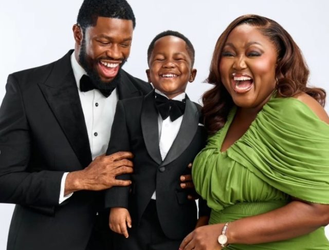 Stan Nze & Blessing Obasi celebrate son @ THREE