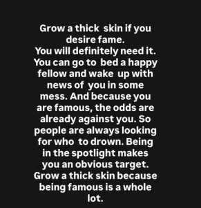 Thick skin required to survive fame - Timi Dakolo