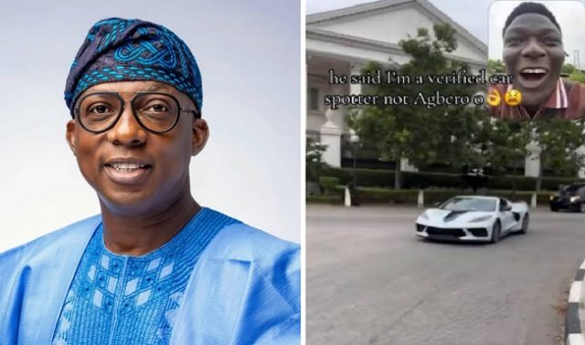 Tokunbo Wahab reacts to video of Ola of Lagos teaching car spotters car spotters