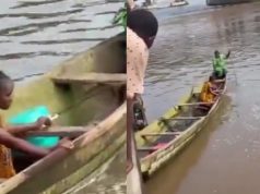 Woman rescued after jumping into Lagos lagoon Woman rescued after jumping into Lagos lagoon