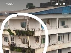 Hospital building partially collapses in Calabar Hospital building partially collapses in Calabar