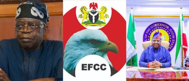 Tinubu orders EFCC to unfreeze Osun Govt account Tinubu orders EFCC to unfreeze Osun Govt account