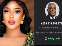 Tonto Dikeh exposes person ‘defrauding’ with Obasa’s name Tonto Dikeh