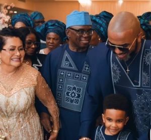 Banky W shares photos from his mum 70th birthday celebration 