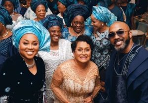 Banky W shares photos from his mum 70th birthday celebration 