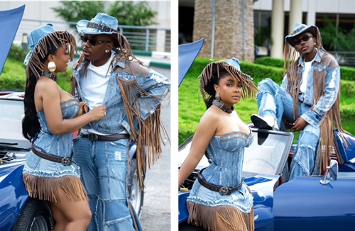 Bimbo Ademoye & Timini Egbuson TWIN in new photos Bimbo Ademoye & Timini Egbuson twin in new photos