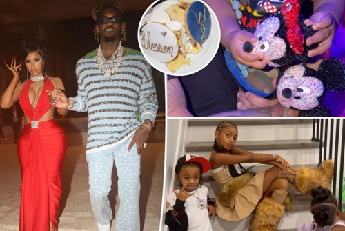 Cardi B & ex Offset REUNITE to celebrate kids' birthdays Cardi B & ex Offset REUNITE to celebrate kids' birthdays