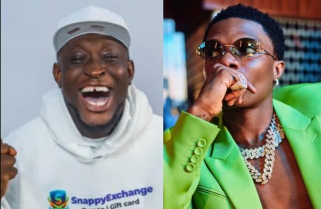 Carter Efe challenges Wizkid to boxing fight Carter Efe