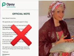 Police arrest woman over fake OPay shutdown notice
