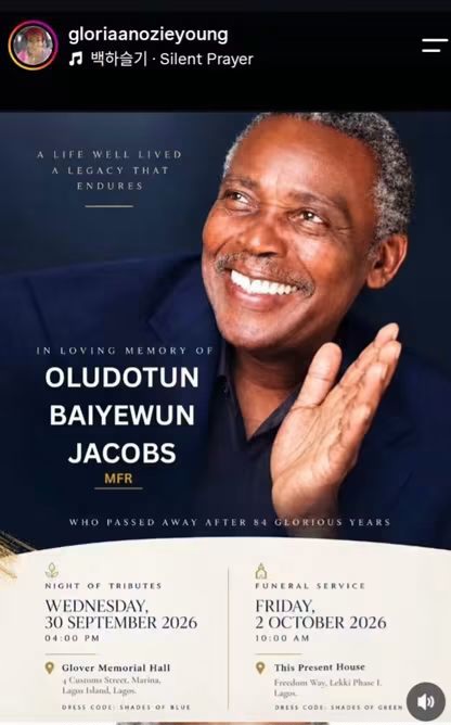 Gloria Anozie Young announces Olu Jacobs’ burial plans 2 FB IMG 17901445611931