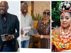 Obi Cubana gifts Rita Edochie new phone
