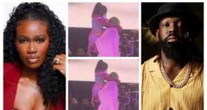 Real Warri Pikin apologises after joining Timaya on stage
