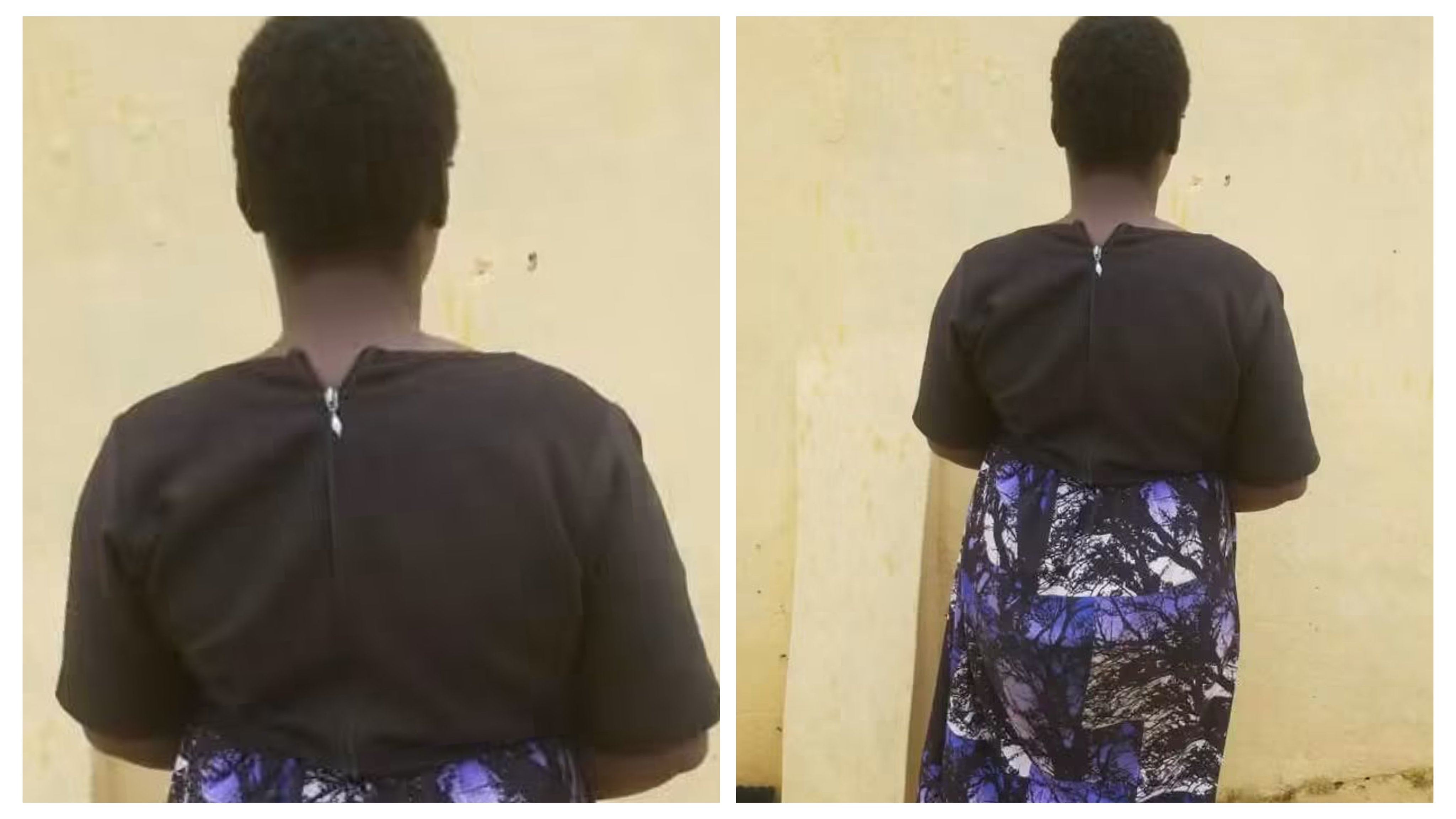 22-year-old woman arrested over alleged self-k!dnap