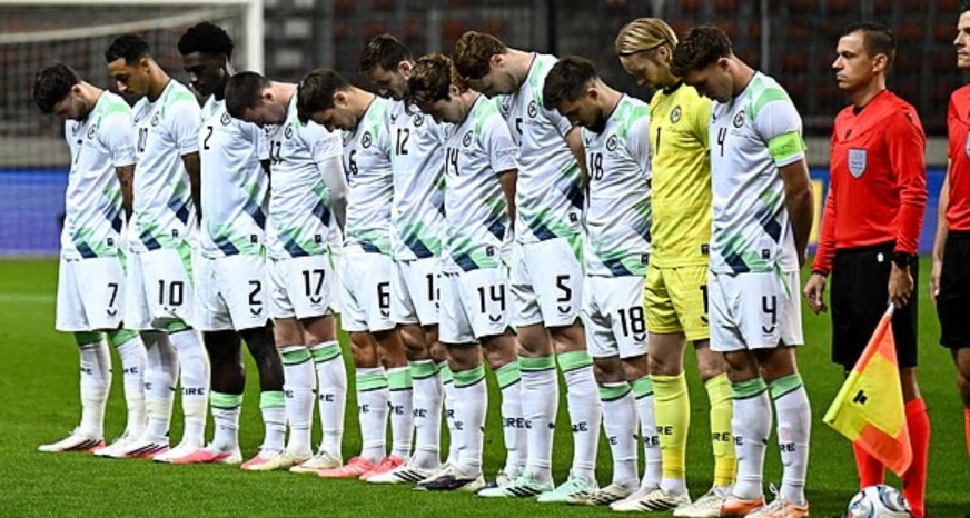 Ireland stars REFUSE to shake hands of Israeli opponents Ireland stars REFUSE to shake hands of Israeli opponents