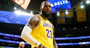 LeBron James is being paid nearly FOUR TIMES his new NBA salary LeBron James is being paid nearly FOUR TIMES his new NBA salary