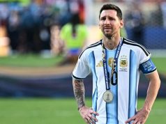 Lionel Messi announces retires from international football Lionel Messi announces retires from international football at 39