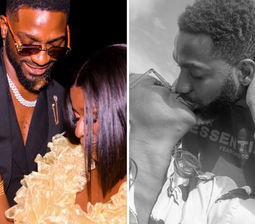 MC Fish’s woman vows never to leave him MC Fish’s woman vows never to leave him
