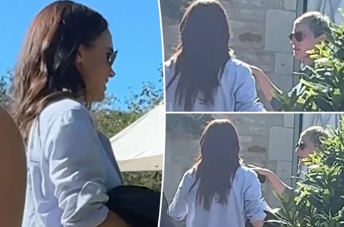 Meghan Markle spotted in UK for first time Meghan Markle spotted in UK for first time