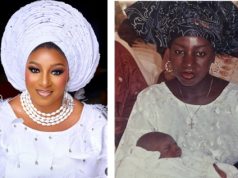 Mide Martins shares THEN & NOW photos Mide Martins shares THEN & NOW photos