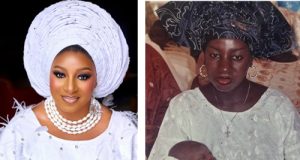 Mide Martins shares THEN & NOW photos Mide Martins shares THEN & NOW photos