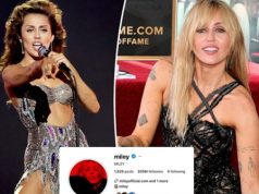 Miley Cyrus drops LAST NAME Miley Cyrus drops LAST NAME