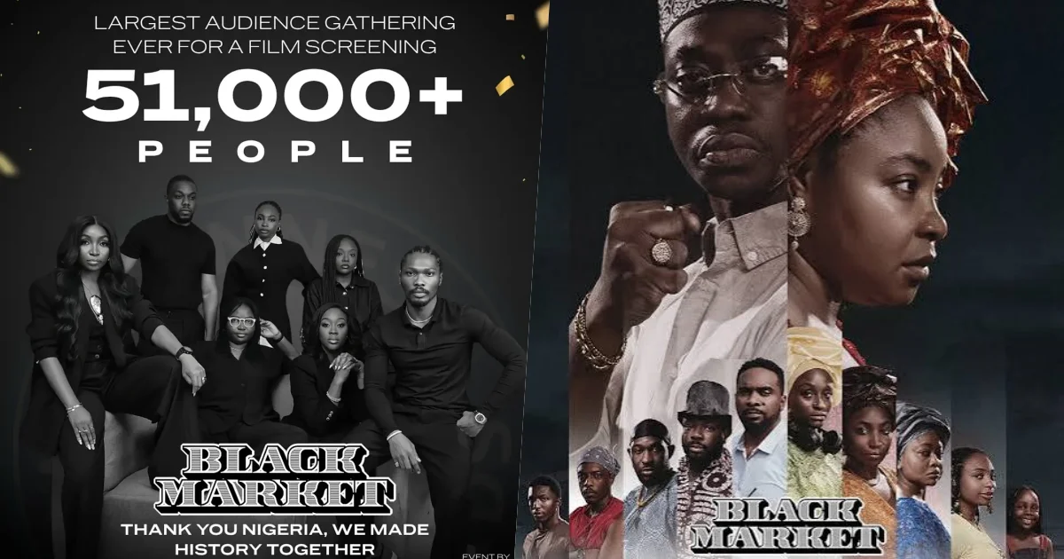 Nollywood breaks Guinness World Record with 51,000-person movie screening Nollywood breaks Guinness World Record
