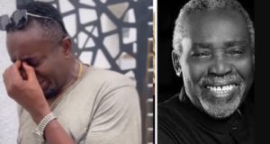 Olu Jacobs: Emeka Ike gets dragged over crying video Olu Jacobs: Emeka Ike gets dragged over crying video