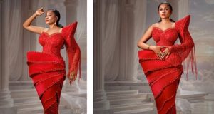 She is pretty! May Yul-Edochie stuns RED She is pretty! May Yul-Edochie stuns RED