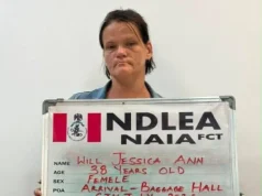 South African woman jailed 25 years for trafficking her0in into Nigeria