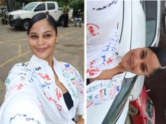 Actress Sunshine Rosman GRADUATES Sunshine Rosman graduates from university