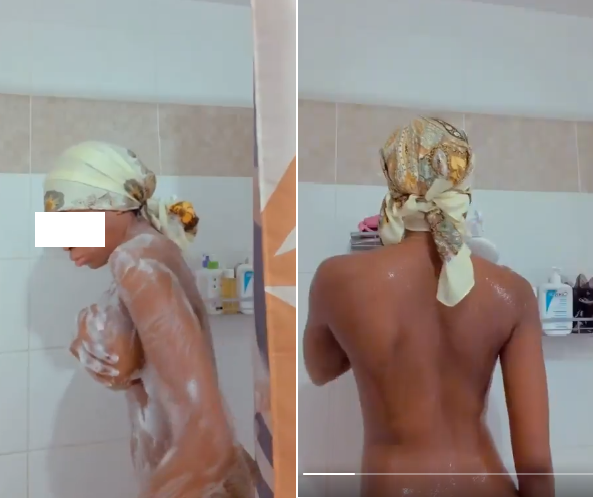 Nigerians question lady who shared her bathroom video