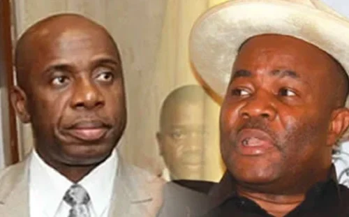Amaechi accuses Akpabio of taking Cross River oil wells Amaechi accuses Akpabio of taking Cross River oil wells