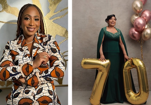 Dakore Akande’s mum turns 70 Dakore Akande's mum turns 70