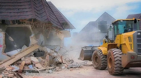 Edo demolishes building used for organ harvesting EDO