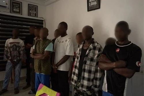 Photos: FBI storms Ghana, arrests 130 FBI in Ghana