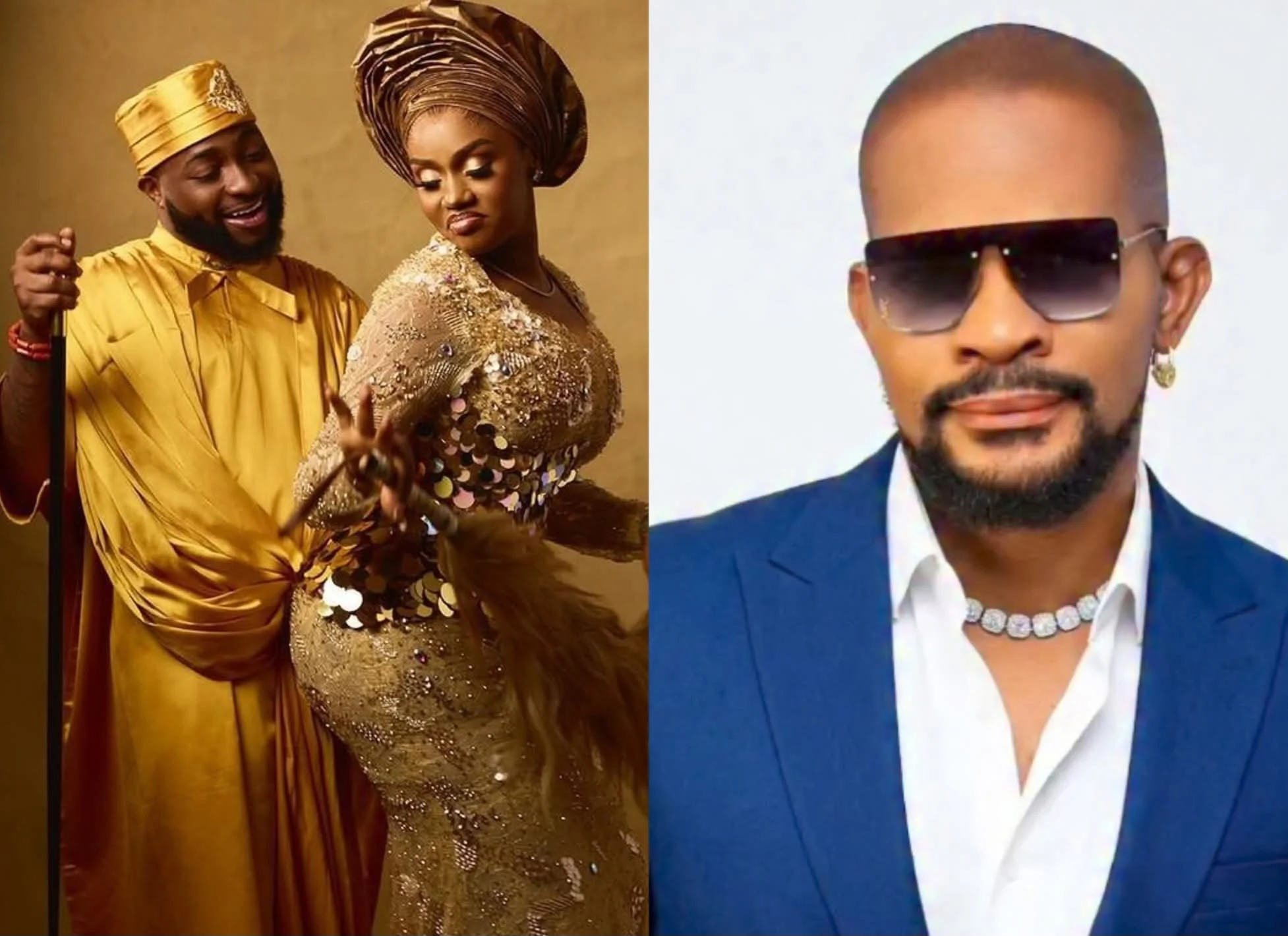 Uche Maduagwu says an abroad-based woman is planning to scatter Davido’s marriage