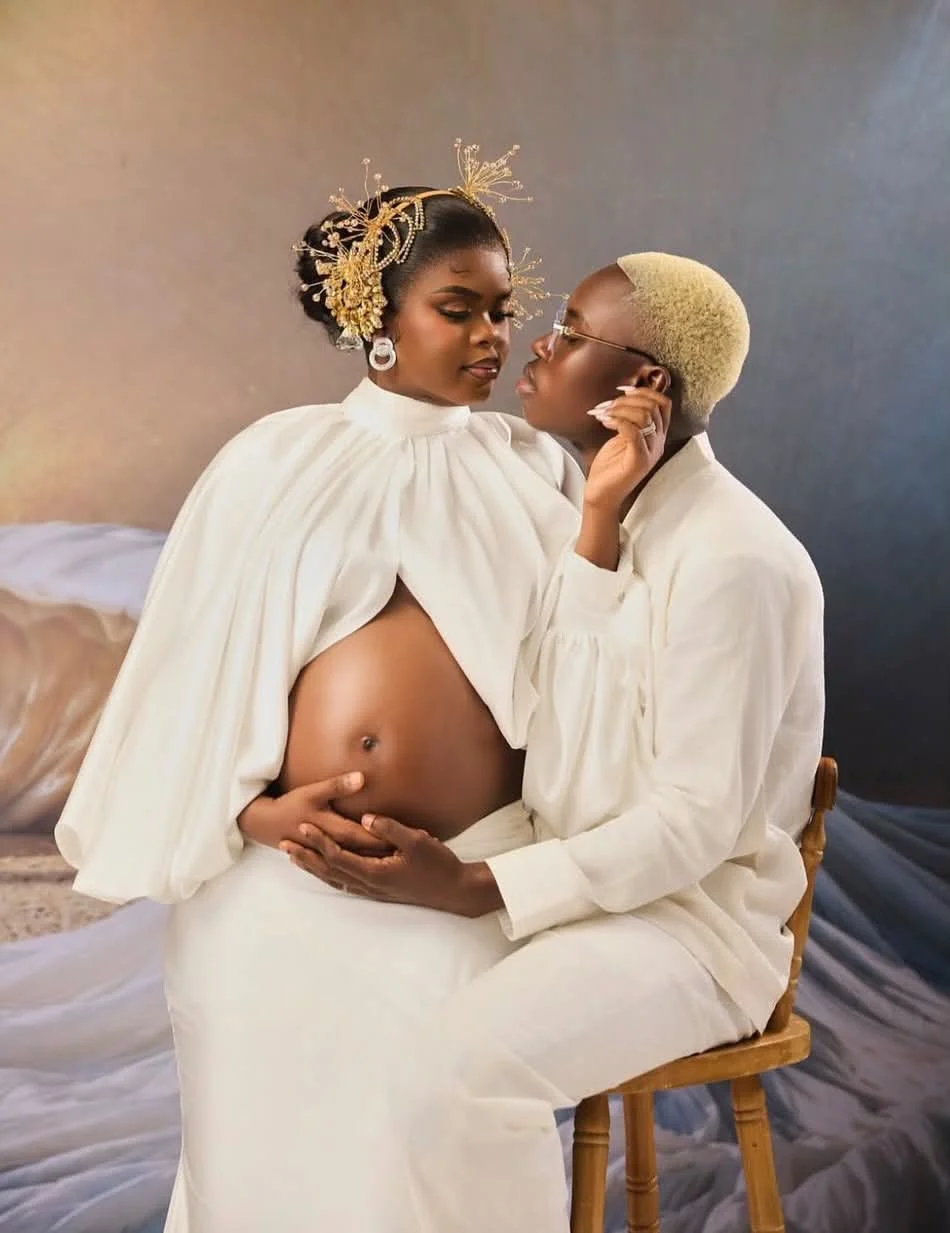 Peller and Jarvis release naternity photos after months of pregnancy denials