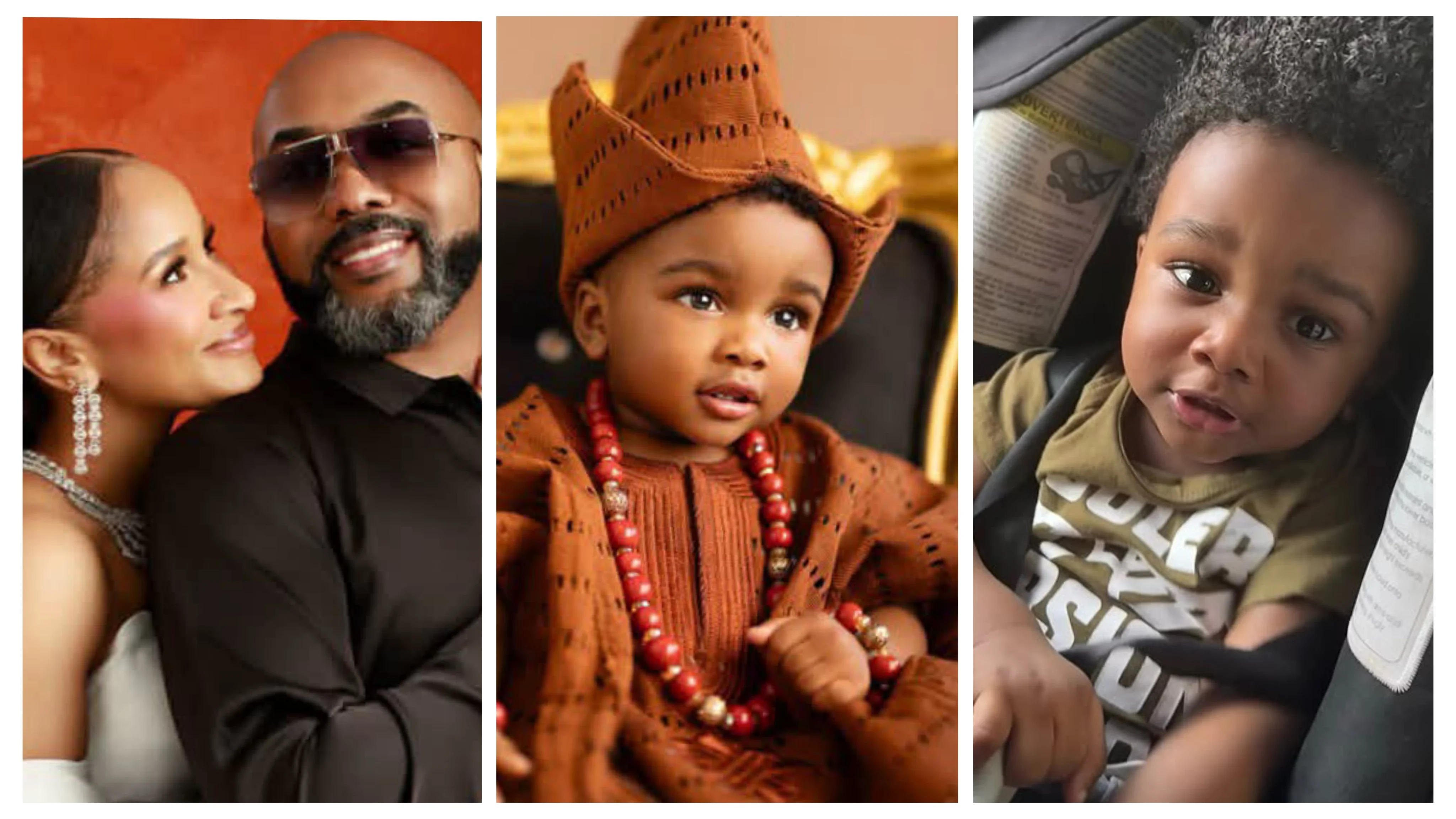 Adesua Etomi & Banky W’s 2nd son turns 2