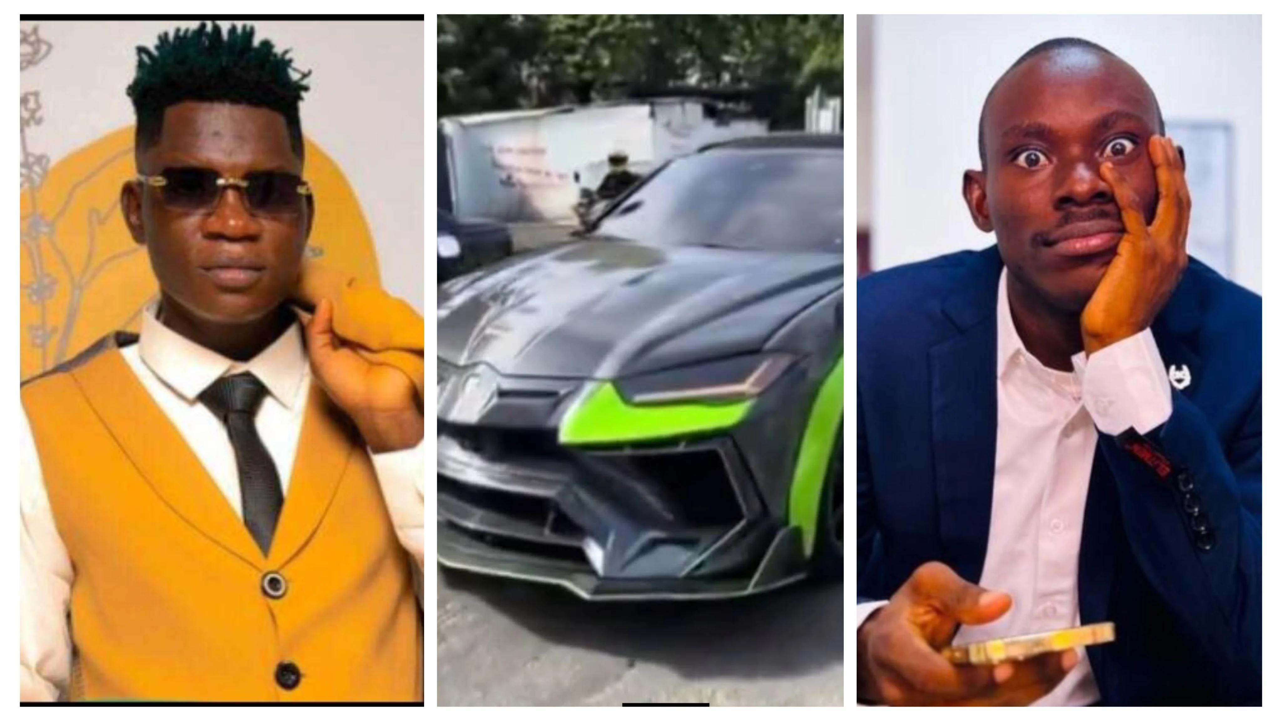 GehGeh tells OGB to remove his Lamborghini from Lagos roads