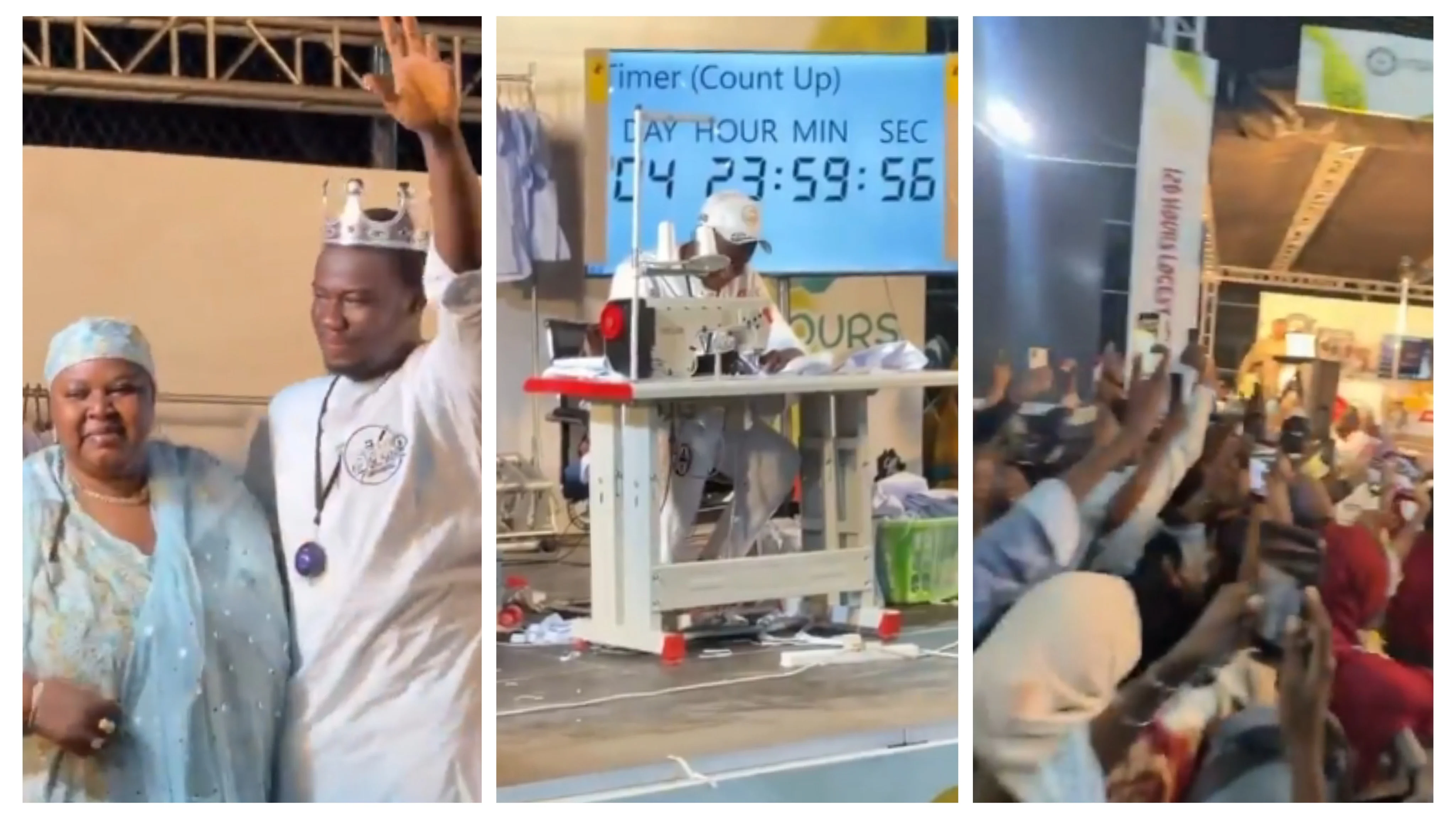 Kano tailor completes 120-hour sewing marathon