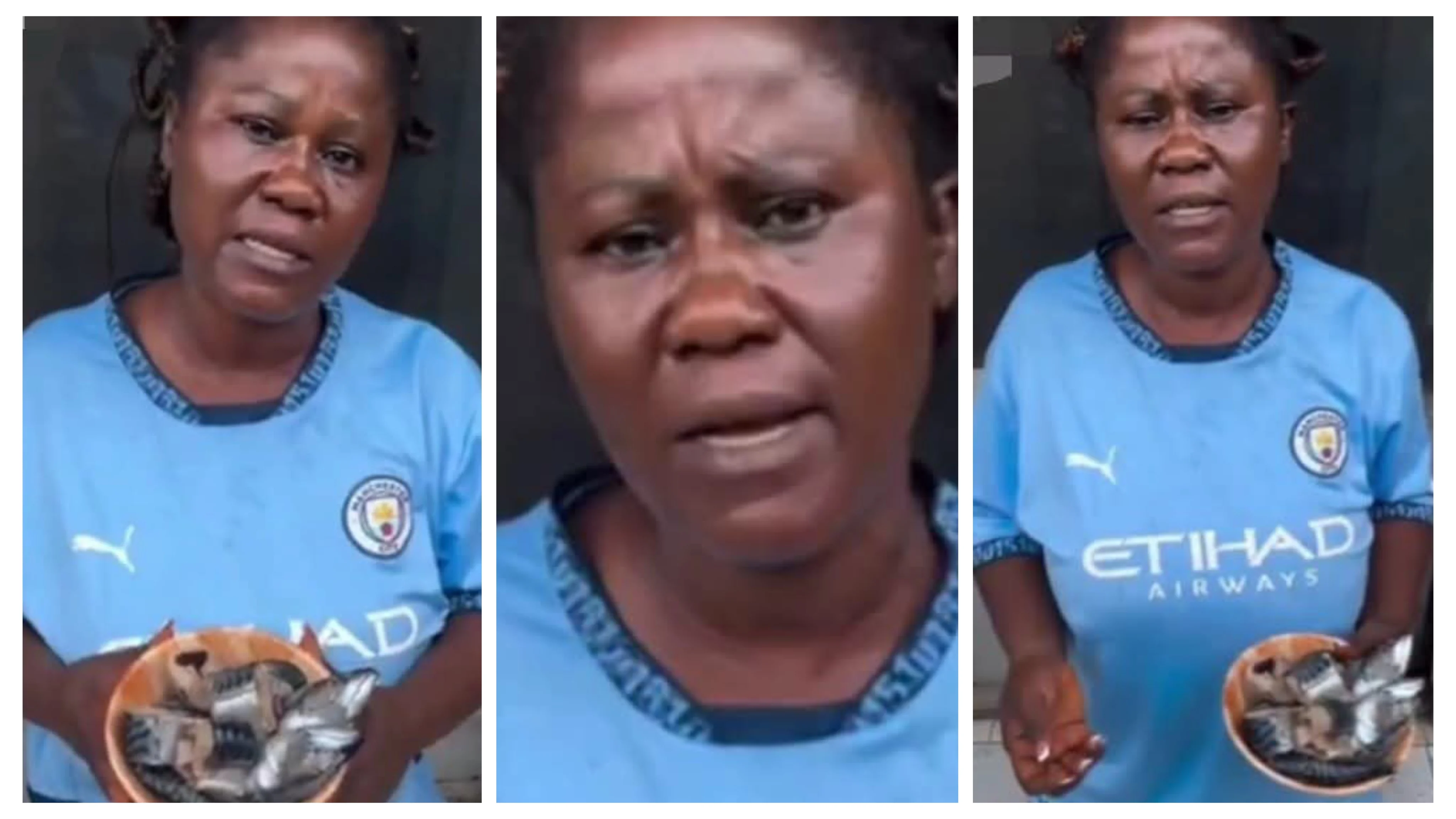 Woman cries out over small quantity of Titus fish bought for ₦10,000