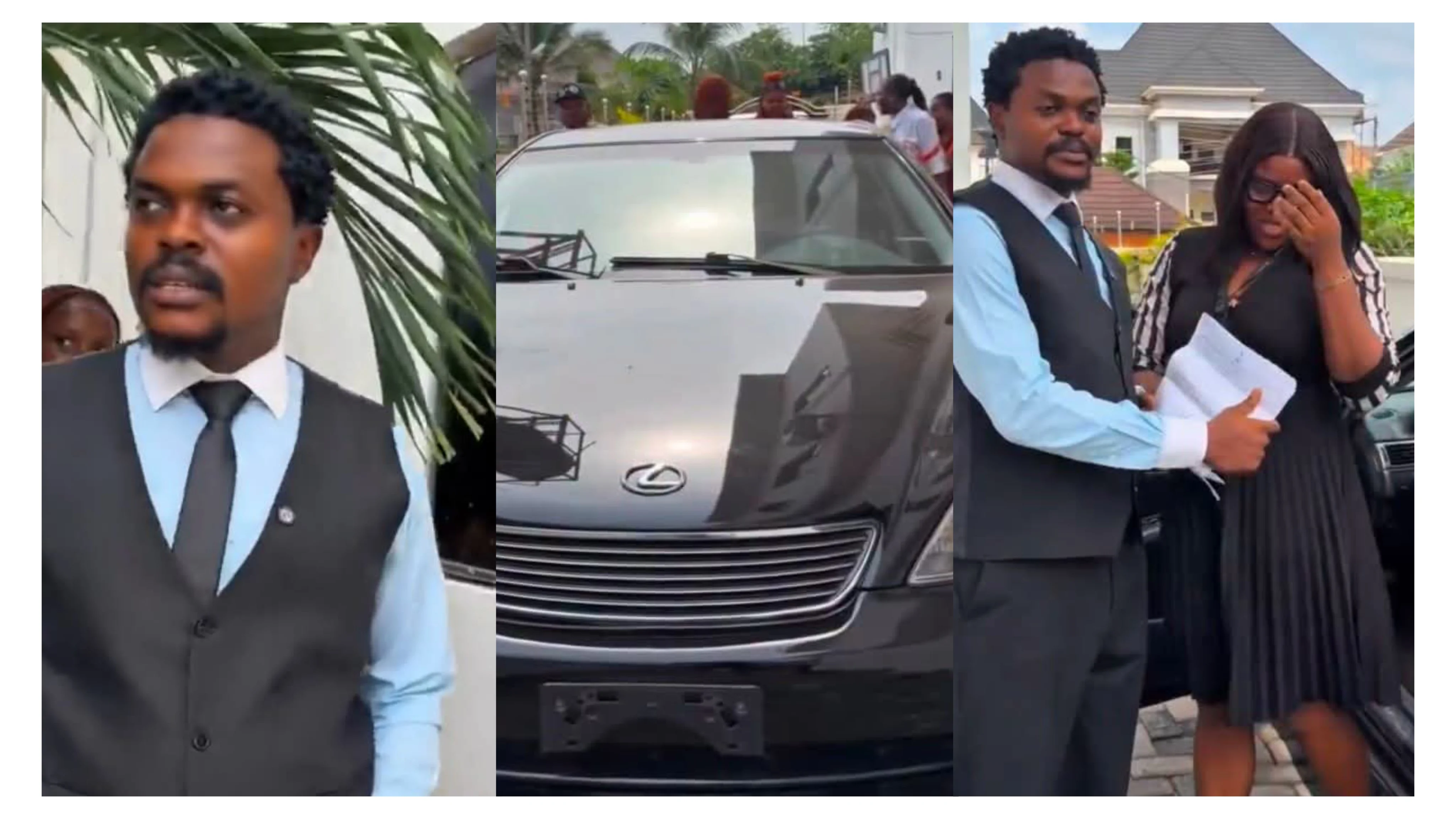 Blord gifts manager a Lexus