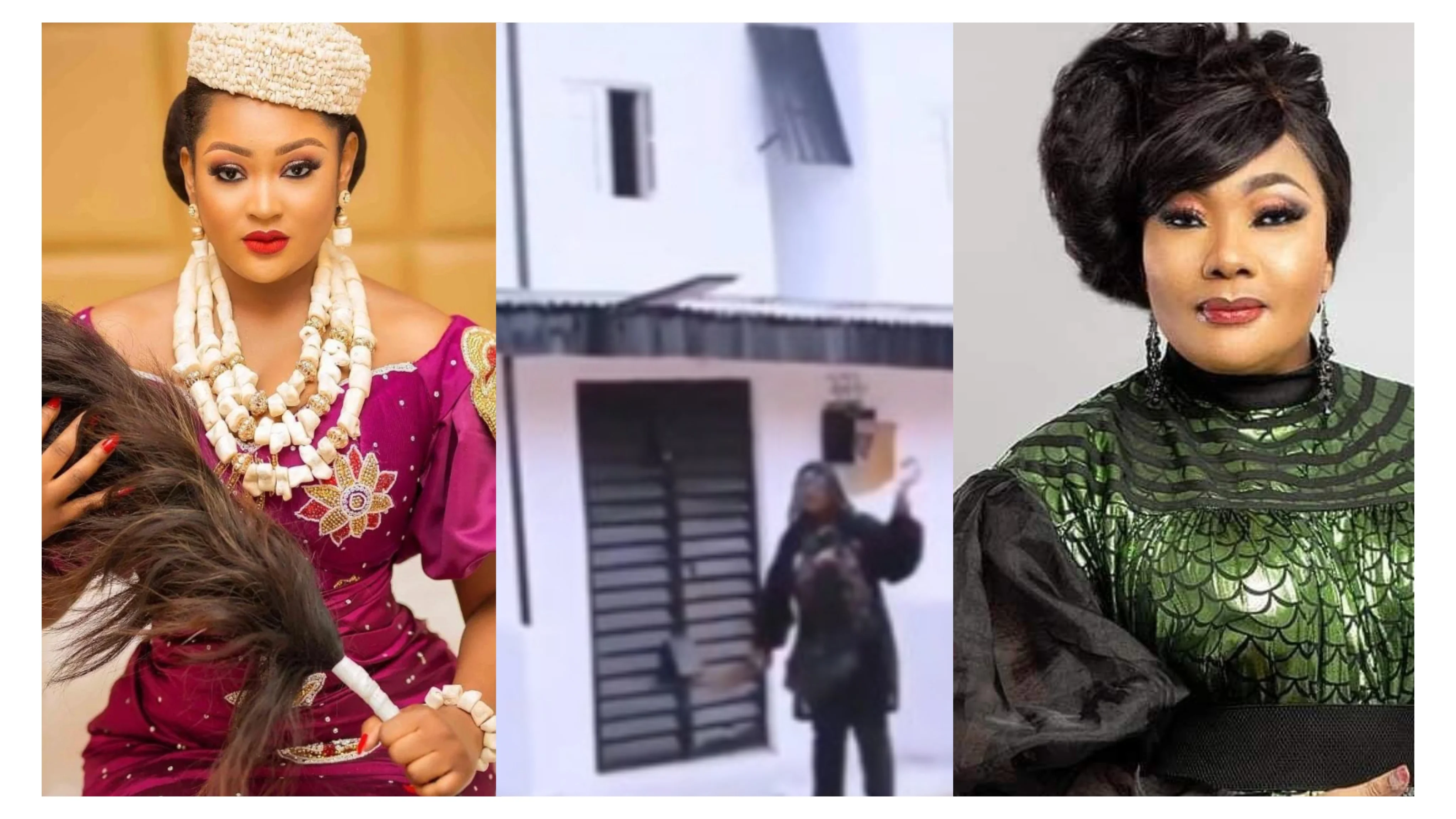 Uche Elendu celebrates Eucharia Anunobi’s new home