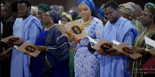 Photos: Hamzat, Amosun, others attend Olu Jacobs’ funeral 7 Olu Jacobs’ funeral