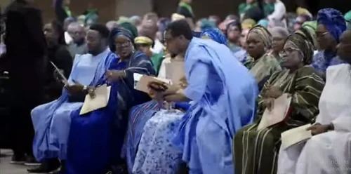 Photos: Hamzat, Amosun, others attend Olu Jacobs’ funeral 8 OLU 2
