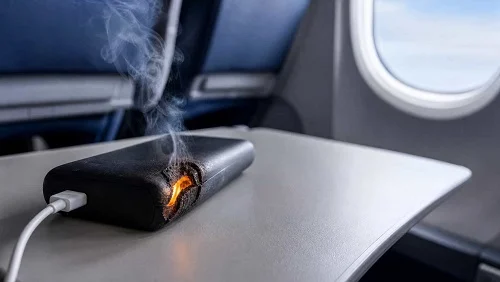 Plane makes emergency landing after passenger’s power bank catches fire mid-flight