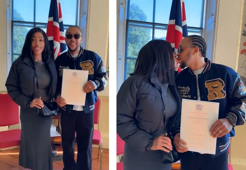 Sunkanmi Omobolanle becomes a British citizen Sunkanmi Omobolanle becomes a British citizen