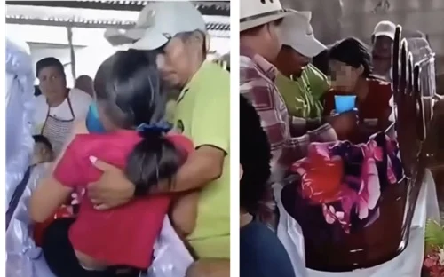 Teen wakes up in coffin at her own funeral Teen wakes up in coffin at her own funeral