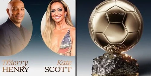 Thierry Henry, Kate Scott to host 2026 Ballon d’Or ceremony Thierry Henry, Kate Scott to host 2026 Ballon d’Or ceremony